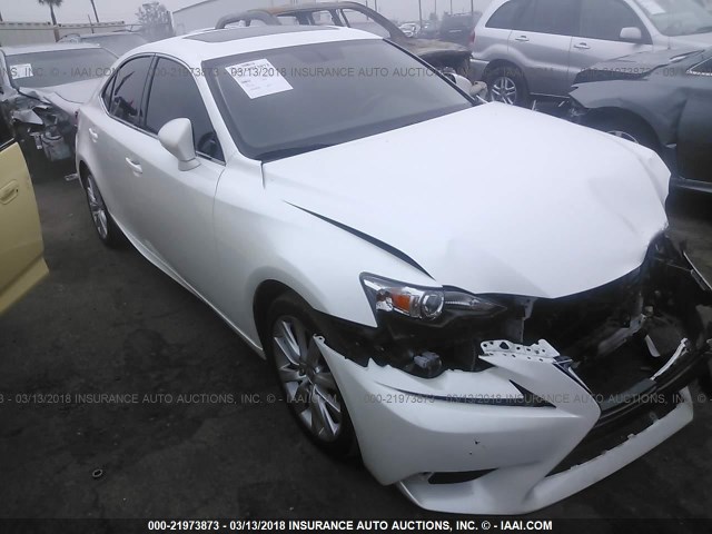 JTHBA1D21G5026223 - 2016 LEXUS IS 200T WHITE photo 1