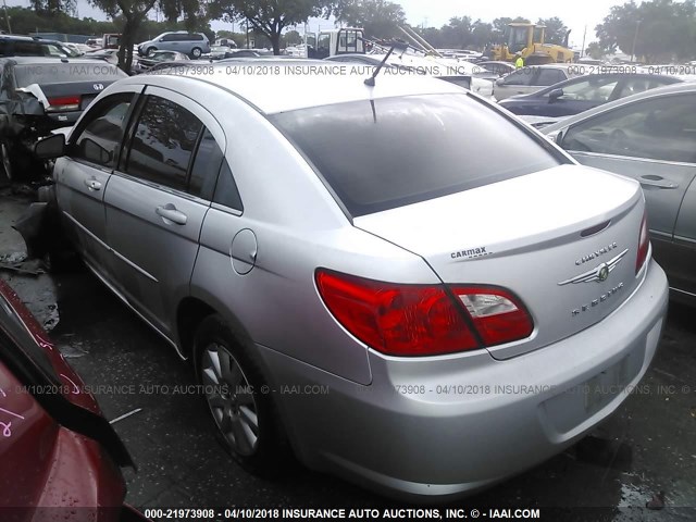 1C3LC46BX9N536835 - 2009 CHRYSLER SEBRING LX SILVER photo 3