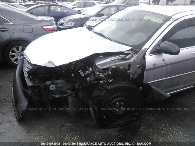 1C3LC46BX9N536835 - 2009 CHRYSLER SEBRING LX SILVER photo 6