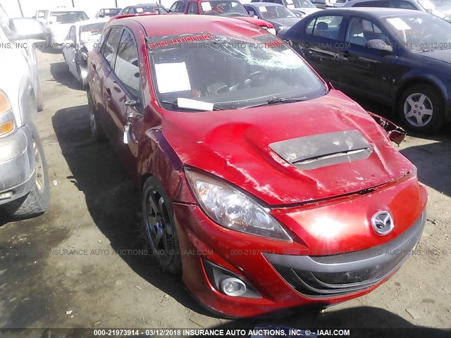 JM1BL1L42C1527704 - 2012 MAZDA SPEED 3 RED photo 1