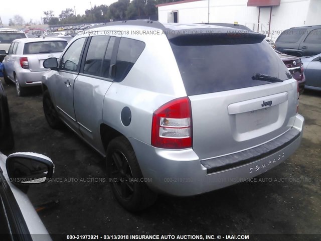 1J4NT4FB9AD560441 - 2010 JEEP COMPASS SPORT SILVER photo 3