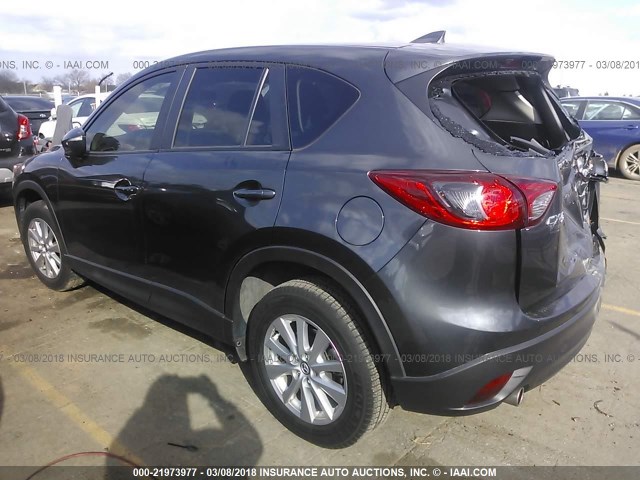 JM3KE2CY1G0862314 - 2016 MAZDA CX-5 TOURING GRAY photo 3