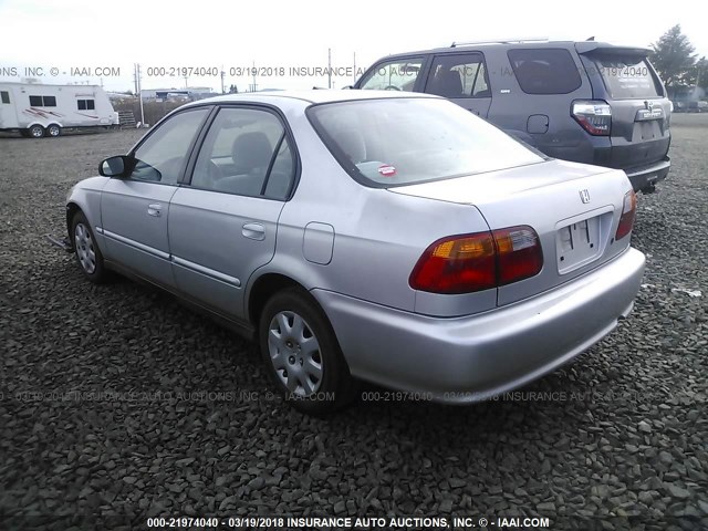 2HGEJ6612YH549018 - 2000 HONDA CIVIC SE SILVER photo 3