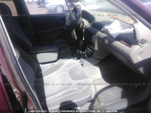 1G1NE52J116207529 - 2001 CHEVROLET MALIBU LS 栗色 照片 5