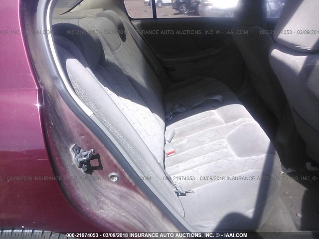 1G1NE52J116207529 - 2001 CHEVROLET MALIBU LS 栗色 照片 8