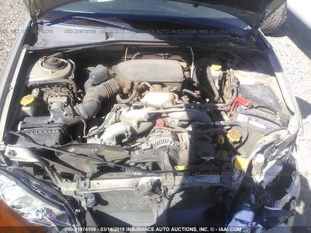 4S4BP61C486343592 - 2008 SUBARU OUTBACK 2.5I TAN photo 10