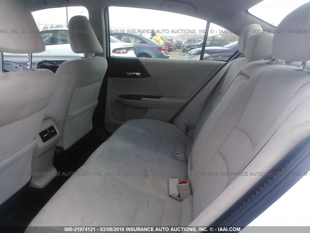 JHMCR6F32HC008326 - 2017 HONDA ACCORD HYBRID WHITE photo 8