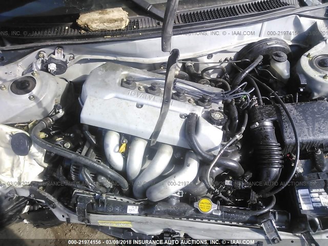 1NXBR12E2XZ226066 - 1999 TOYOTA COROLLA VE/CE/LE 银色 照片 10