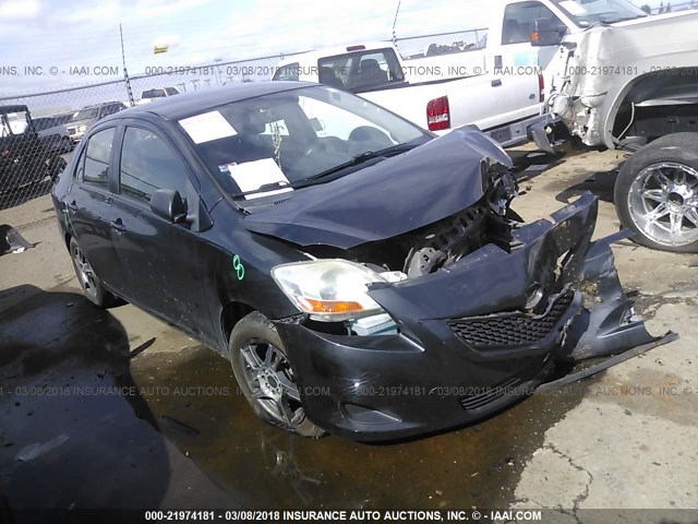 JTDBT903394051450 - 2009 TOYOTA YARIS GRAY photo 1