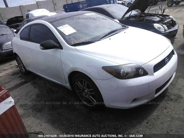 JTKDE167480233199 - 2008 TOYOTA SCION TC WHITE photo 1