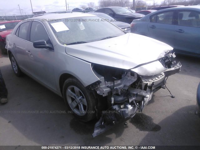 1G11B5SL3EF187749 - 2014 CHEVROLET MALIBU LS GOLD photo 1