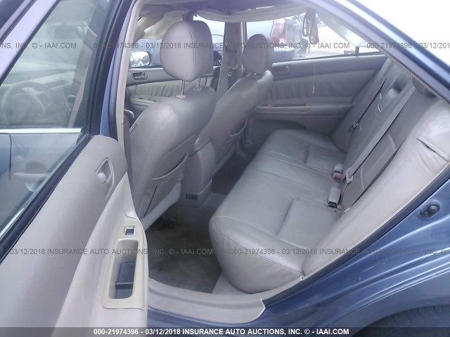 4T1BE30K74U926385 - 2004 TOYOTA CAMRY LE/XLE/SE 浅蓝色 照片 8