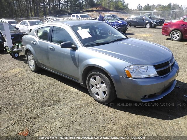 1B3CC4FB0AN117698 - 2010 DODGE AVENGER SXT Light Blue photo 1