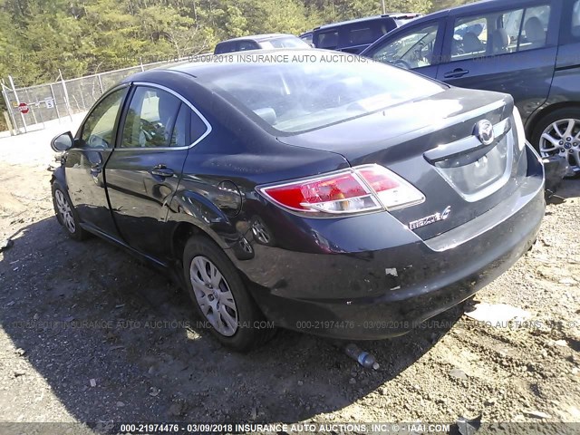 1YVHZ8BHXC5M09344 - 2012 MAZDA 6 I GRAY photo 3