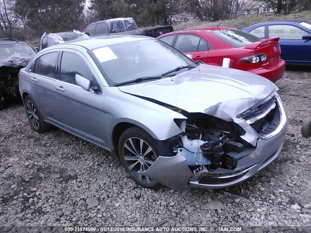 1C3CCBBG9DN532208 - 2013 CHRYSLER 200 TOURING GRAY photo 1