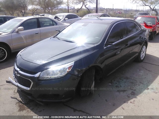 1G11C5SL6FF203392 - 2015 CHEVROLET MALIBU 1LT 灰色 照片 2