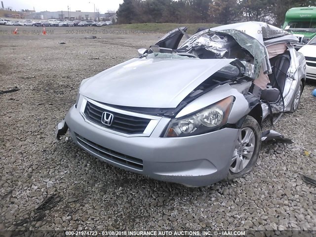 JHMCP26408C000362 - 2008 HONDA ACCORD LXP SILVER photo 2