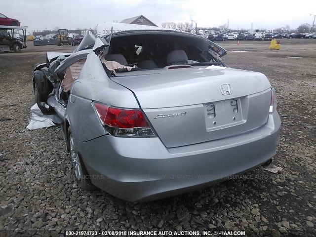 JHMCP26408C000362 - 2008 HONDA ACCORD LXP SILVER photo 3