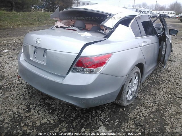 JHMCP26408C000362 - 2008 HONDA ACCORD LXP SILVER photo 4