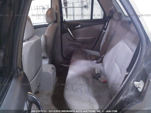 5GZCZ33D26S802743 - 2006 SATURN VUE WHITE photo 8