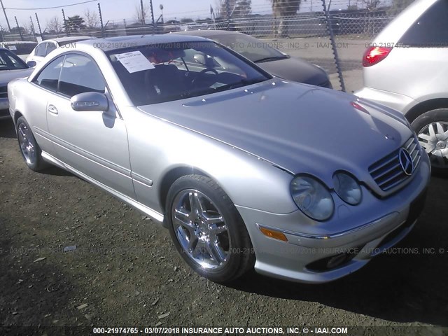 WDBPJ75J56A047872 - 2006 MERCEDES-BENZ CL 500 SILVER photo 1