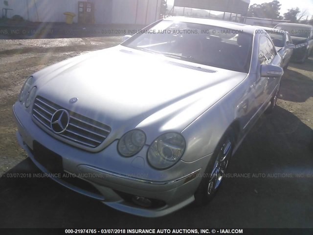 WDBPJ75J56A047872 - 2006 MERCEDES-BENZ CL 500 SILVER photo 6