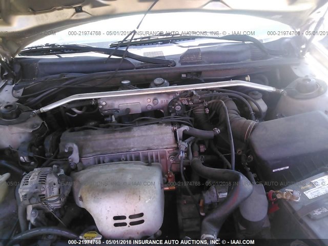 4T1BG22K2YU733536 - 2000 TOYOTA CAMRY CE/LE/XLE 金色 照片 10