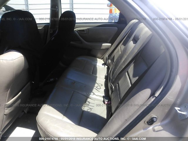 4T1BG22K2YU733536 - 2000 TOYOTA CAMRY CE/LE/XLE 金色 照片 8
