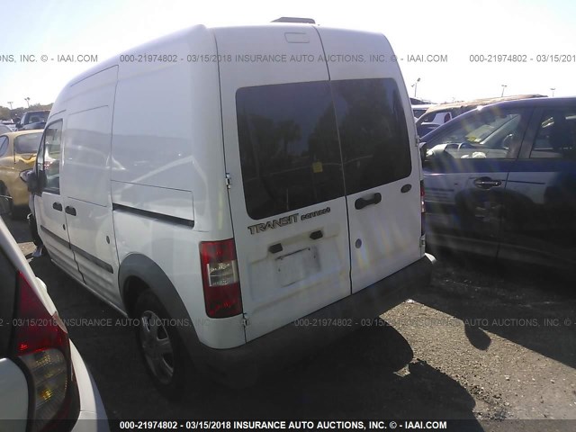 NM0LS7CN9AT026035 - 2010 FORD TRANSIT CONNECT XL WHITE photo 3