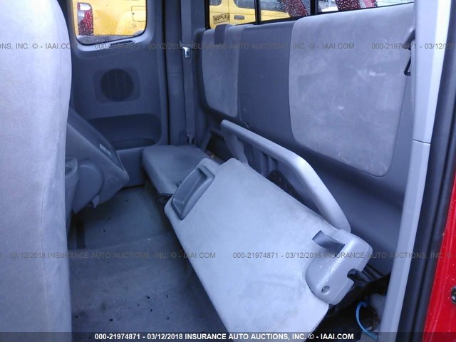 5TEUU42N46Z165483 - 2006 TOYOTA TACOMA ACCESS CAB Қызыл фото 8