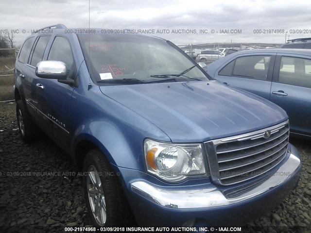 1A8HW58NX7F557576 - 2007 CHRYSLER ASPEN LIMITED BLUE photo 1