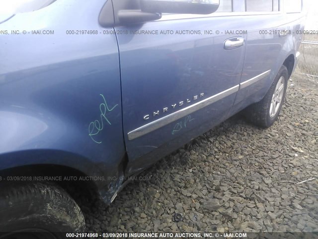 1A8HW58NX7F557576 - 2007 CHRYSLER ASPEN LIMITED BLUE photo 6