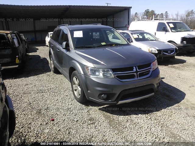 3C4PDDBG1CT307348 - 2012 DODGE JOURNEY SXT GRAY photo 1