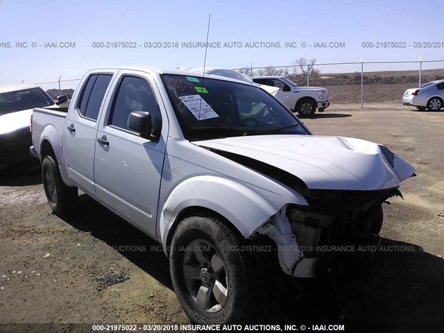 1N6AD0ER6CC483087 - 2012 NISSAN FRONTIER S/SV/SL/PRO-4X WHITE photo 1