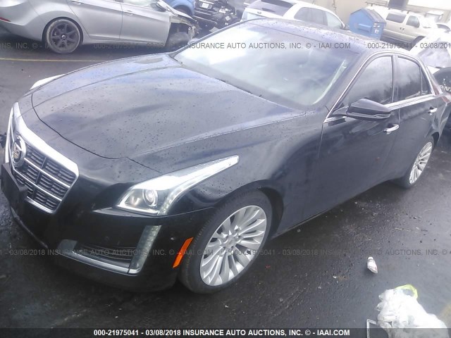 1G6AS5S39E0135135 - 2014 CADILLAC CTS PERFORMANCE COLLECTION Черный фото 2