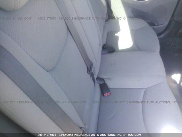 KMHDH4AE4CU467510 - 2012 HYUNDAI ELANTRA GLS/LIMITED SILVER photo 8