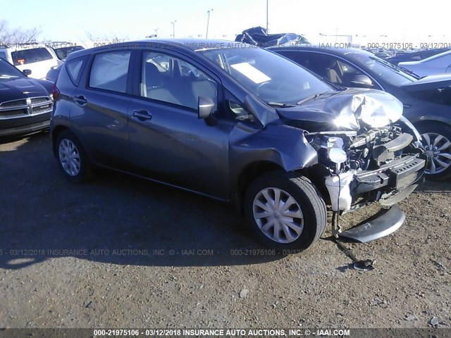 3N1CE2CP1GL373583 - 2016 NISSAN VERSA NOTE S/S PLUS/SV/SL/SR GRAY photo 1
