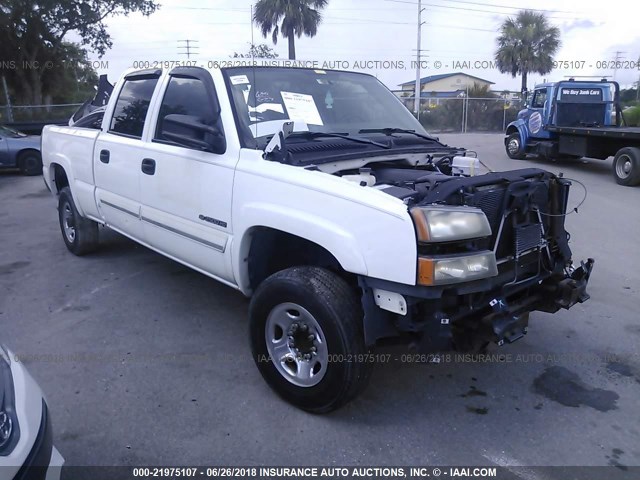 1GCHC23U46F179248 - 2006 CHEVROLET SILVERADO C2500 HEAVY DUTY WHITE photo 1