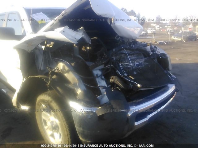 3C6UR5DLXEG275734 - 2014 RAM 2500 SLT WHITE photo 6