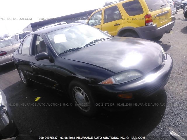 1G1JF52T4W7260448 - 1998 CHEVROLET CAVALIER LS BLACK photo 1