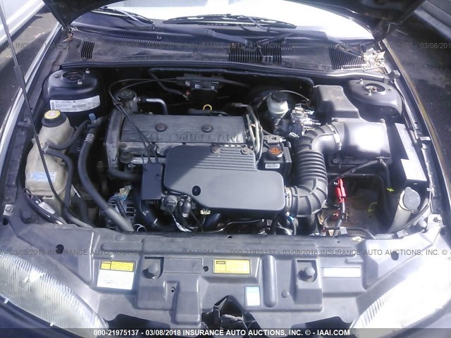 1G1JF52T4W7260448 - 1998 CHEVROLET CAVALIER LS BLACK photo 10