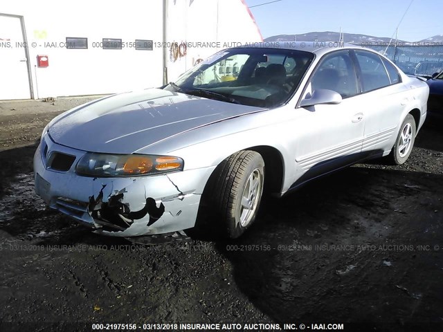 1G2HX52K234120426 - 2003 PONTIAC BONNEVILLE SE SILVER photo 2