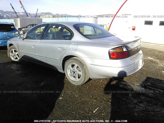 1G2HX52K234120426 - 2003 PONTIAC BONNEVILLE SE SILVER photo 3