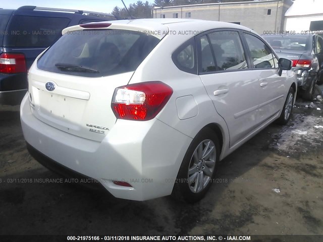 JF1GPAB60G8257243 - 2016 SUBARU IMPREZA PREMIUM WHITE photo 4