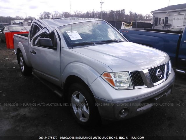 1N6BD06T76C443281 - 2006 NISSAN FRONTIER KING CAB XE SILVER photo 1