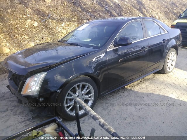 1G6DS5E37C0104634 - 2012 CADILLAC CTS PREMIUM COLLECTION BLACK photo 2