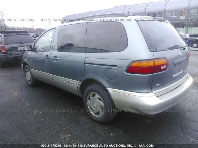 4T3ZF13C4XU109973 - 1999 TOYOTA SIENNA LE/XLE GRAY photo 3