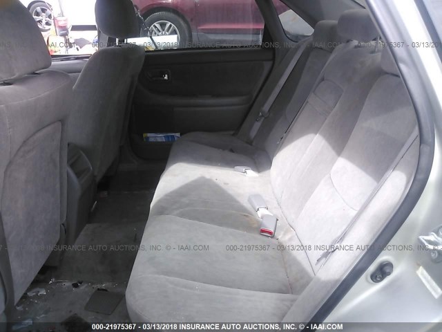 4T1BF28B71U156907 - 2001 TOYOTA AVALON XL/XLS SILVER photo 8