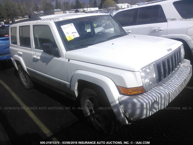 1J4RG4GK2AC116456 - 2010 JEEP COMMANDER SPORT თეთრი ფოტო 1