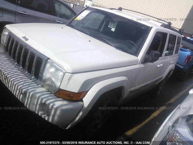 1J4RG4GK2AC116456 - 2010 JEEP COMMANDER SPORT თეთრი ფოტო 2